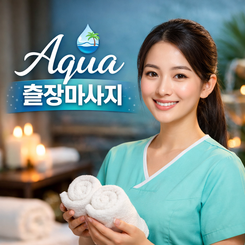 아쿠아 출장마사지 브랜드를 상징하는 전문 관리사 프로필 사진